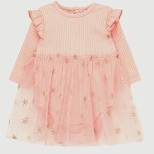Little Me Baby Girl's Tutu Bodysuit Dress - 9 M